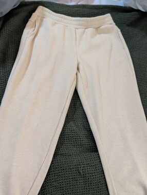 Mondetta Cream Track Jogger Pants